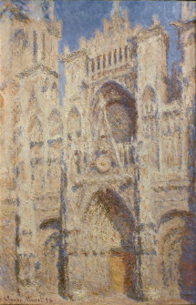 Claude Monet, Rouen Cathedral, Portal, Sunlight, 1892