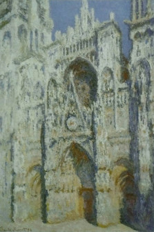 Claude Monet, Rouen Cathedral, Portal and Tower Saint-Romain in the Sun, 1893