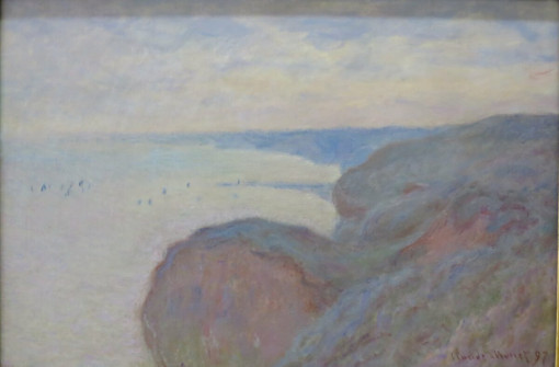 Claude Monet, Steep Cliff Near Dieppe, 1897