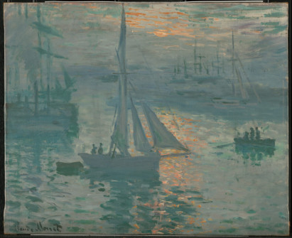 Claude Monet, Sunrise, 1873