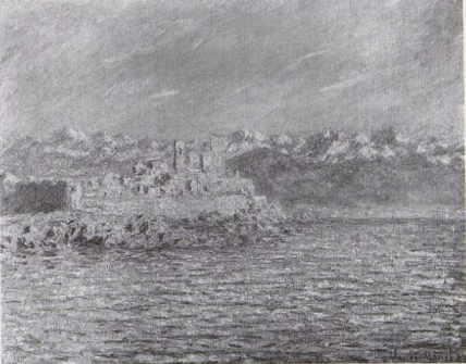 Claude Monet, The Bay of Antibes, 1888