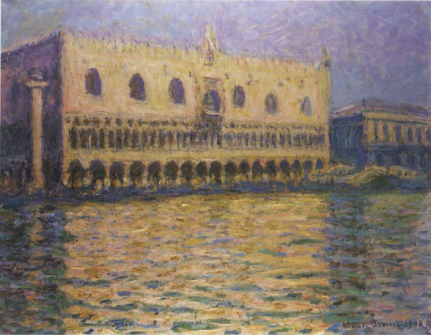 Claude Monet, The Ducal Palace, 1908