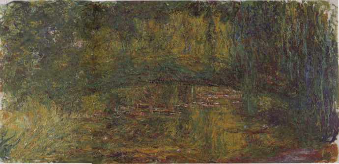 Claude Monet, The Japanese Bridge, 1918-24