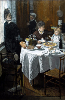 Claude Monet, The Luncheon, 1868