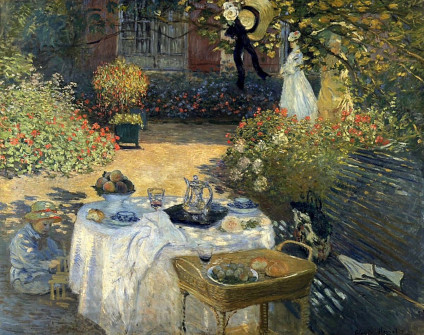 Claude Monet, The Luncheon, 1873