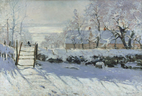 Claude Monet, The Magpie, 1868-69
