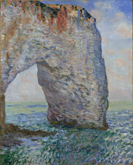 Claude Monet, The Manneporte Near ÉTretat, 1886