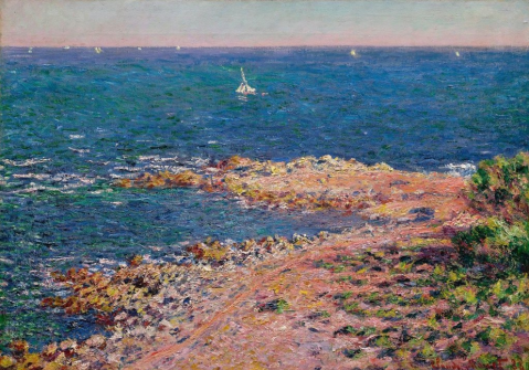 Claude Monet, The Mediterranean during the Mistral, 1888