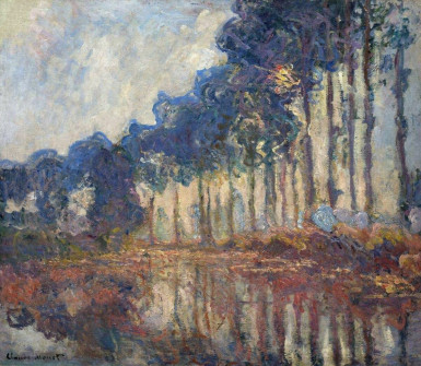 Claude Monet, The Poplars, Autumn, 1891