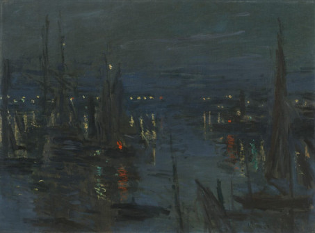 Claude Monet, The Port of Le Havre, Night Effect, 1873
