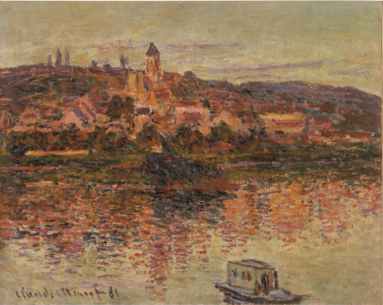 Claude Monet, The Rocks de Chantemesle, 1881