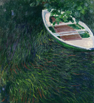 Claude Monet, The Row Boat, 1887