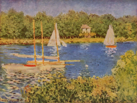 Claude Monet, The Seine at Argenteuil, 1874