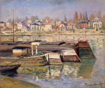 Claude Monet, The Seine at Asnieres, 1873