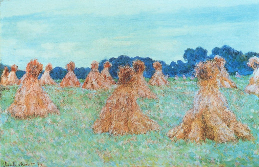 Claude Monet, The Small Haystacks of Giverny, 1894
