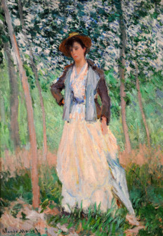 Claude Monet, The Stroller (Suzanne Hoschede), 1887