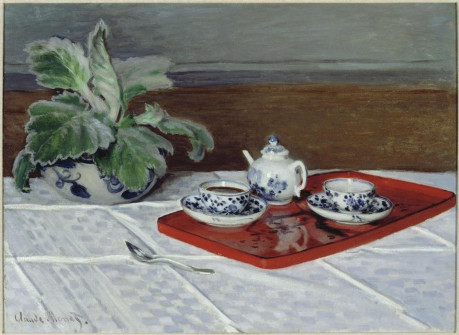 Claude Monet, The Tea Set, 1872