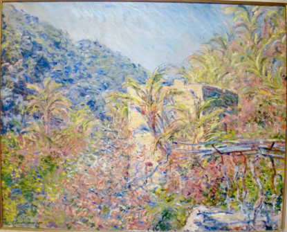 Claude Monet, Vallée de Sasso, effet de soleil (1884)