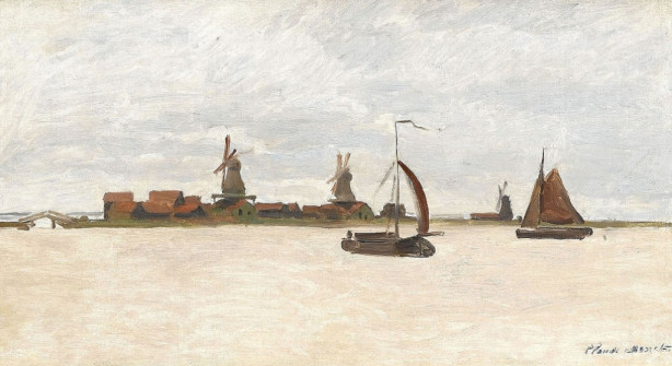 Claude Monet, The Voorzaan, 1871