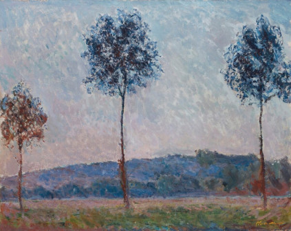 Claude Monet, Three Trees at Giverny, 1887