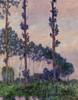 Claude Monet, Three Trees in Grey Weather, 1891