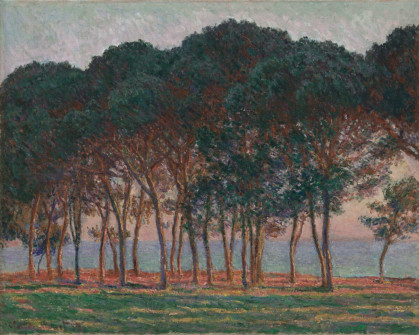 Claude Monet, Under the Pine Trees, Evening, 1888