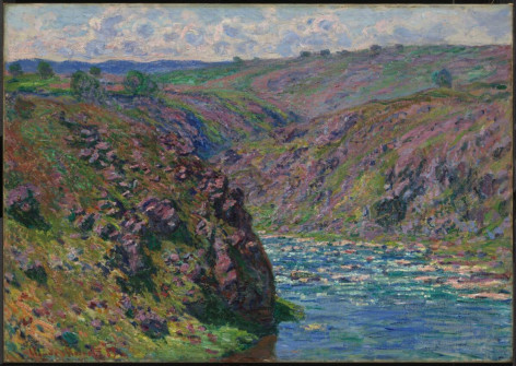 Claude Monet, Valley of the Creuse (Sunlight Effect), 1889