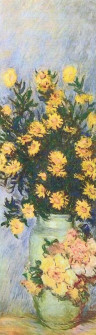 Claude Monet, Vase of Chrysanthemums, 1882–85