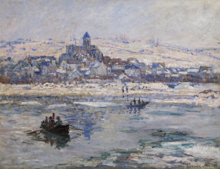 Claude Monet, Vetheuil in Winter, 1879
