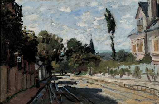 Claude Monet, Village Street, 1872