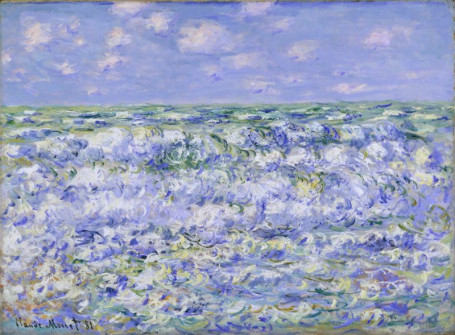 Claude Monet, Waves Breaking, 1881