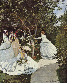 Claude Monet, Women in the Garden, 1866