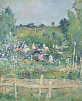 Paul Cézanne, View of Auvers-sur-Oise—La Barrière, c.1873