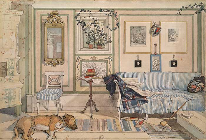 Carl Larsson, Cosy Corner, 1894