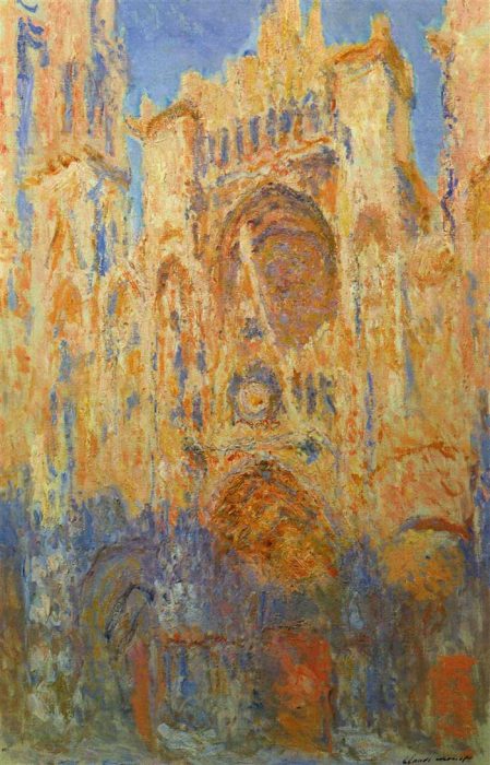 2. Claude Monet, Rouen Cathedral, 1892-1893