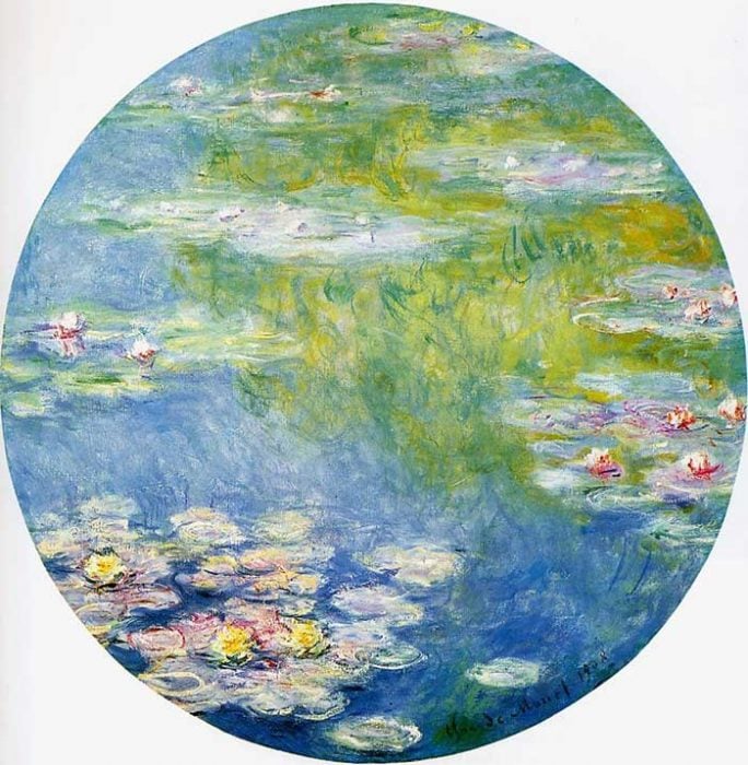 29. Claude Monet, Water Lilies (2), 1908