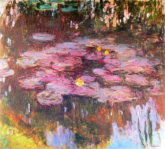 38. Claude Monet, Water Lilies (4), 1914-1917