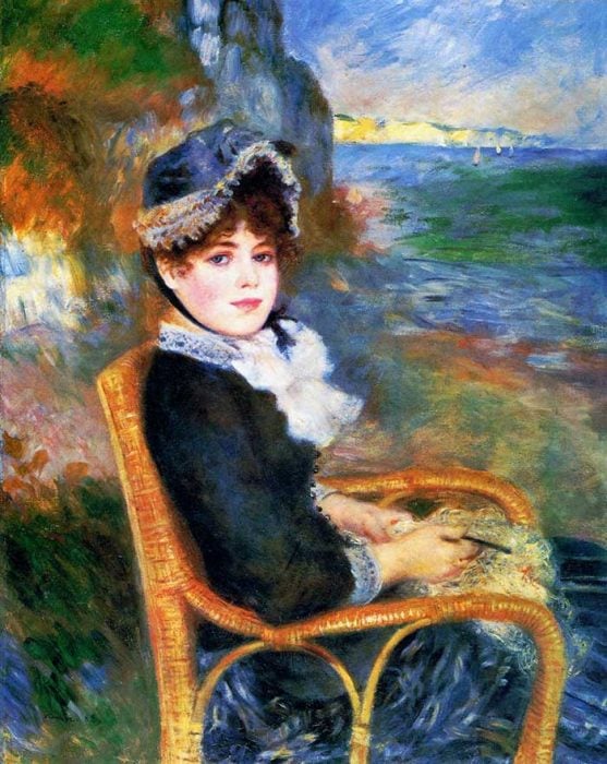 Pierre-Auguste Renoir, By The Seashore, 1883