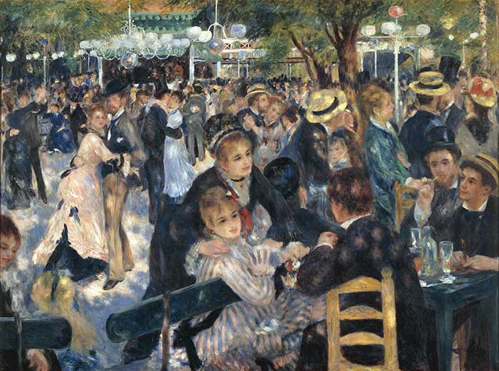 Pierre-Auguste Renoir, Dance At Moulin De La Galette, 1876