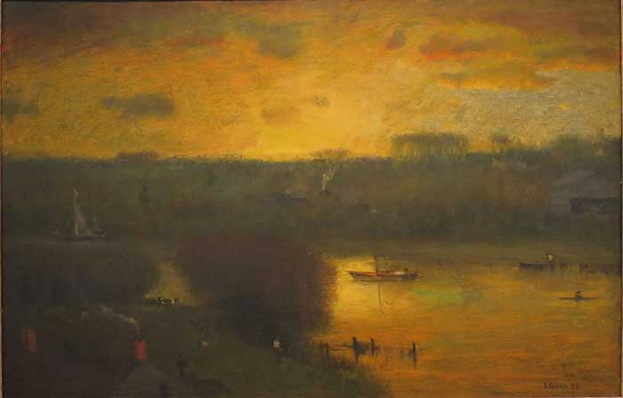 George-Inness-Sunset-On-The-Passaic-1891
