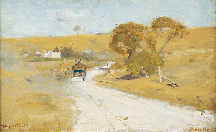 High Key Painting | Oil Painting For Beginners | Landscape Painting | Arthur Streeton, At Templestowe, 1889