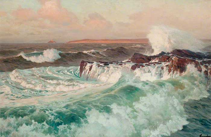 Frederick Judd Waugh, Seascape