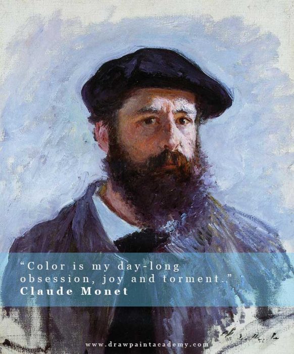 Claude Monet - Inspirational Color Quotes