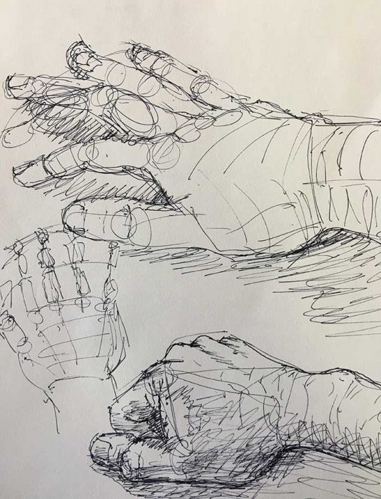 Off Hand Drawing Exercise