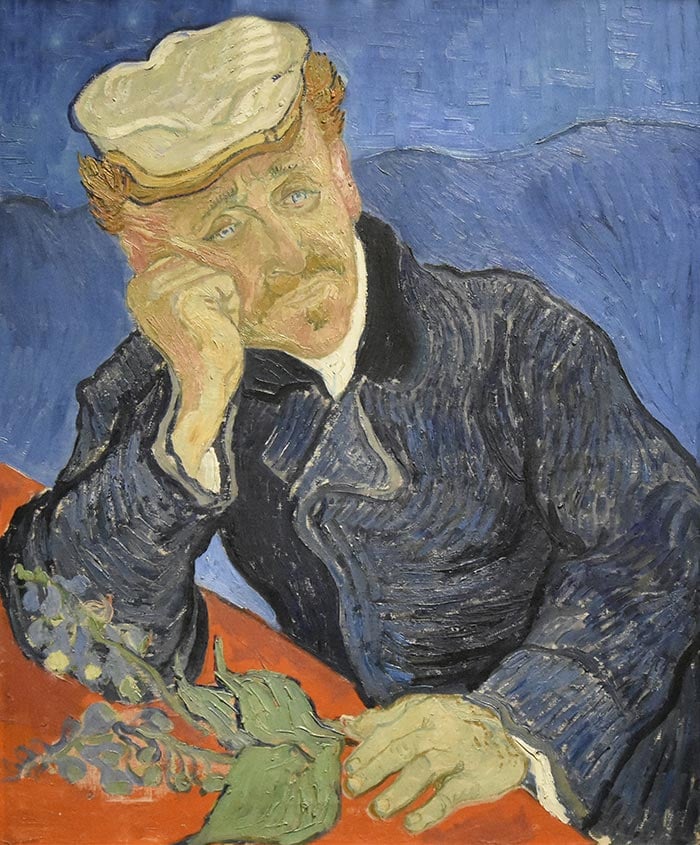 Vincent van Gogh, Portrait of Dr. Gachet, 1890