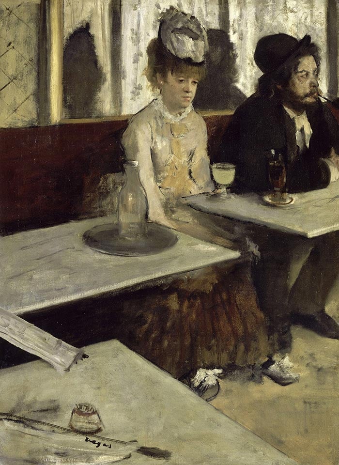 Edgar Degas, L’Absinthe, 1875-1876