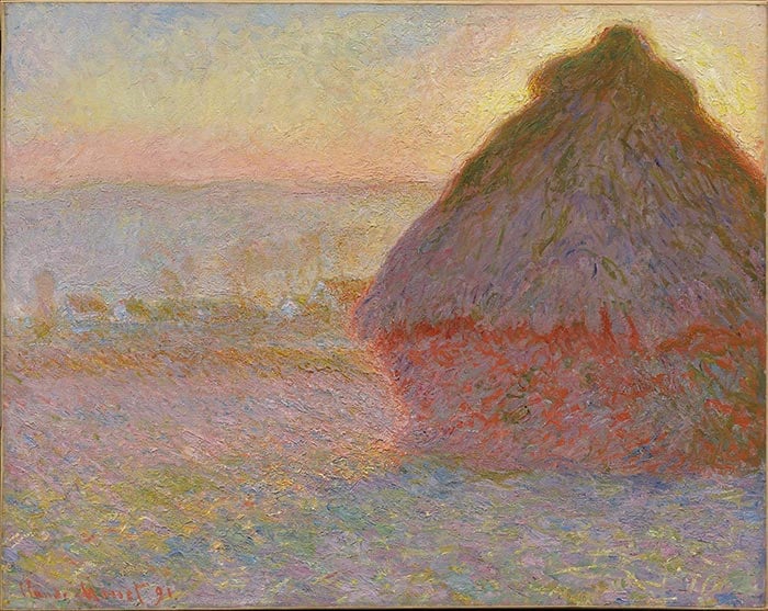 Claude Monet, Grainstack (Sunset), 1891