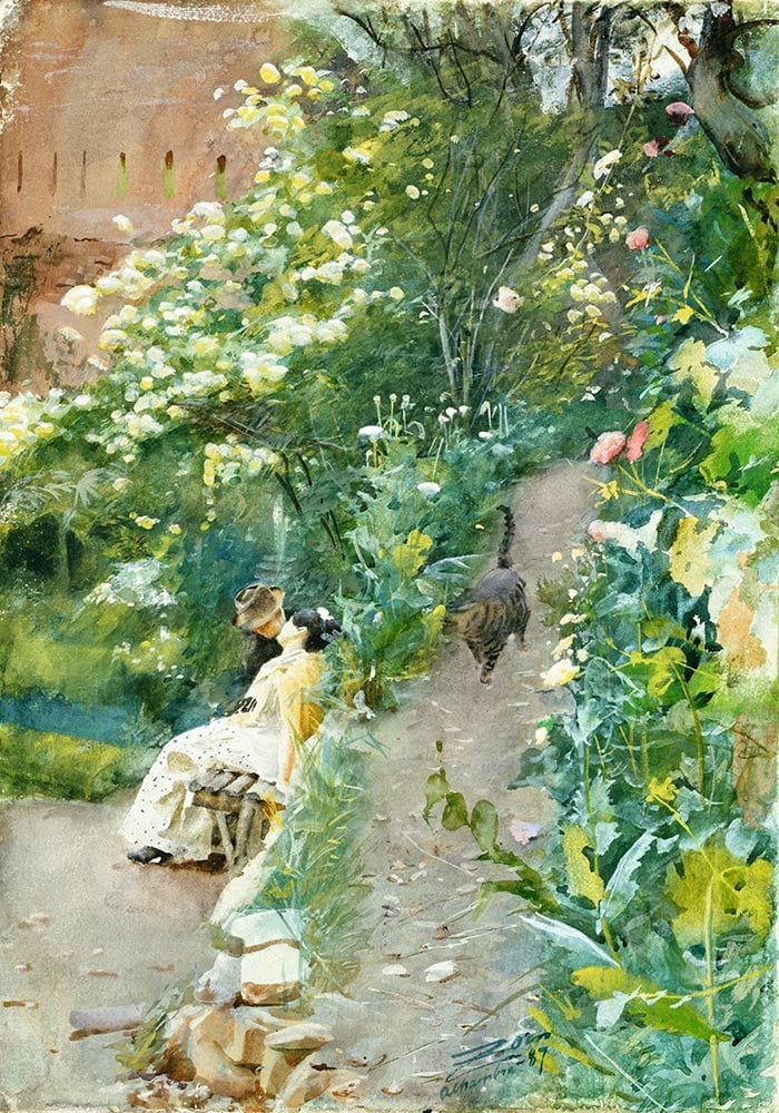 Anders Zorn, Park Alhambra, 1887
