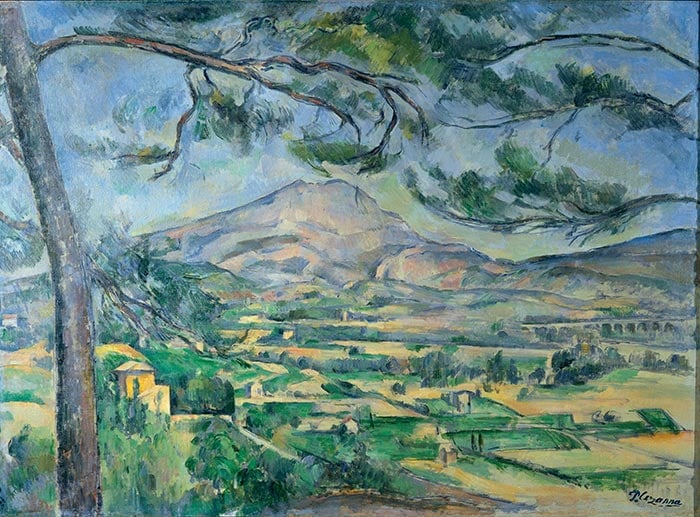 Paul Cézanne, Mont Sainte-Victoire with Large Pine, c.1887