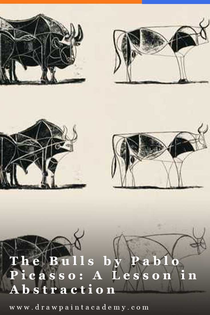 The Bull By Pablo Picasso A Lesson In Abstraction Draw Paint Academy